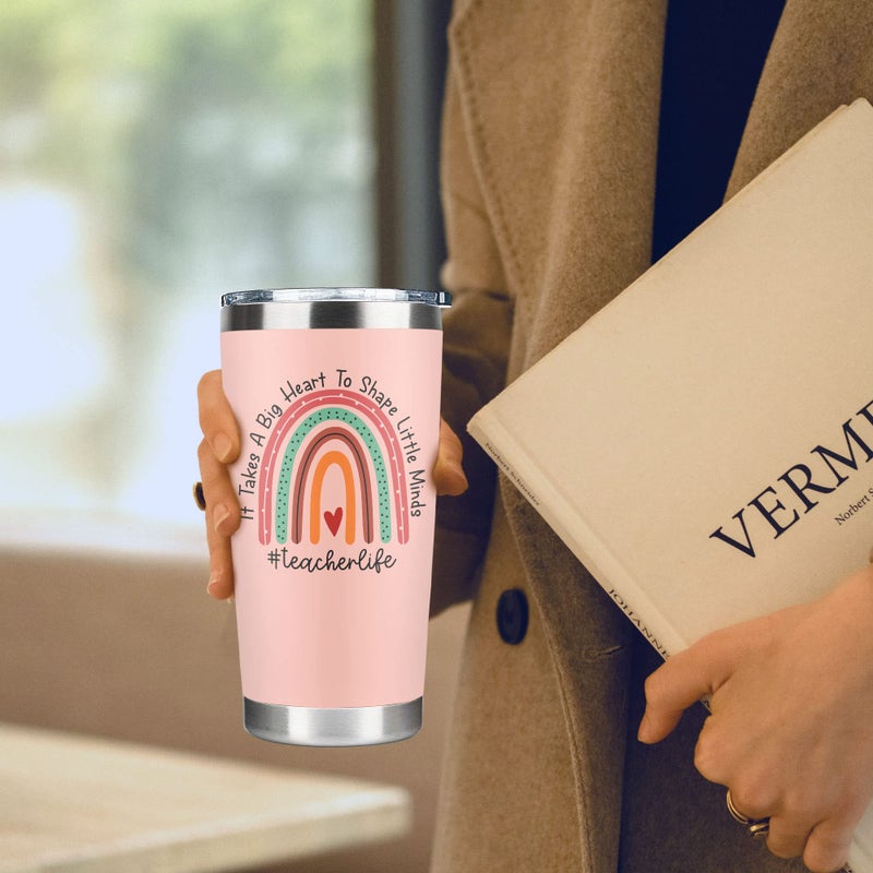 SUCHAGIFT Teacher Gifts for Women - Cool Gifts for Teachers Women - Teacher Appreciation Gifts for Women - Funny Teacher Gift Ideas - Teacher Birthday Gifts  Back To School Teacher Gifts - 20 Oz Tumbler - Image 3